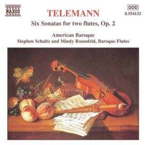 Telemann Georg Philipp - 6 Sonatas For 2 Flutes Op 2 ryhmässä ME SUOSITTELEMME / Joululahjavinkki: CD @ Bengans Skivbutik AB (581072)