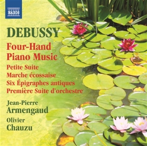 Debussy - Works For Piano Four Hands ryhmässä ME SUOSITTELEMME / Joululahjavinkki: CD @ Bengans Skivbutik AB (581202)