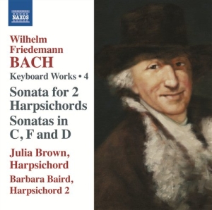 Wf Bach - Works For Harpsichord Vol 4 ryhmässä ME SUOSITTELEMME / Joululahjavinkki: CD @ Bengans Skivbutik AB (581207)