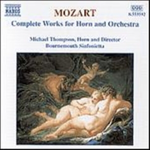 Mozart Wolfgang Amadeus - Complete Works For Horn & Orch ryhmässä Externt_Lager / Naxoslager @ Bengans Skivbutik AB (581285)