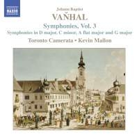 Vanhal Johann Baptist - Symfonier, Vol 3 ryhmässä Externt_Lager / Naxoslager @ Bengans Skivbutik AB (581519)