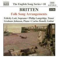 Britten Benjamin - Folk Song Arrangements ryhmässä ME SUOSITTELEMME / Joululahjavinkki: CD @ Bengans Skivbutik AB (581527)