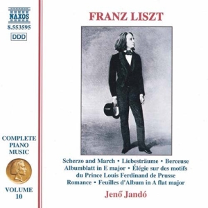 Liszt Franz - Complete Piano Music Vol 10 ryhmässä Externt_Lager / Naxoslager @ Bengans Skivbutik AB (581634)