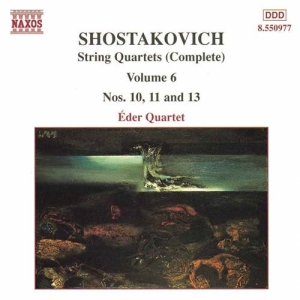 Shostakovich Dmitry - String Quartets 10, 11 & 13 ryhmässä Externt_Lager / Naxoslager @ Bengans Skivbutik AB (581642)