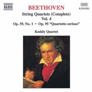 Beethoven Ludwig Van - String Quartets Complete Vol 4 ryhmässä ME SUOSITTELEMME / Joululahjavinkki: CD @ Bengans Skivbutik AB (581643)