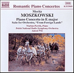 Moszkowski Moritz - Piano Concerto E Major ryhmässä ME SUOSITTELEMME / Joululahjavinkki: CD @ Bengans Skivbutik AB (582159)