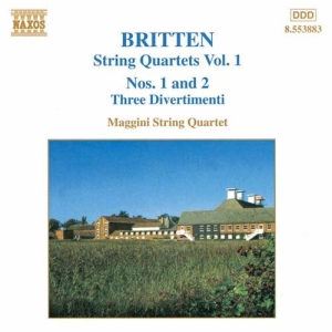 Britten Benjamin - String Quartets Vol 1 ryhmässä ME SUOSITTELEMME / Joululahjavinkki: CD @ Bengans Skivbutik AB (583135)