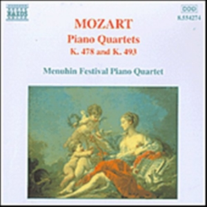 Mozart Wolfgang Amadeus - Piano Quartets ryhmässä Externt_Lager / Naxoslager @ Bengans Skivbutik AB (583831)