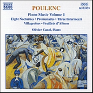 Poulenc Francis - Piano Music Vol 1 ryhmässä ME SUOSITTELEMME / Joululahjavinkki: CD @ Bengans Skivbutik AB (583833)