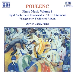 Poulenc Francis - Piano Music Vol 1 ryhmässä Externt_Lager / Naxoslager @ Bengans Skivbutik AB (583833)