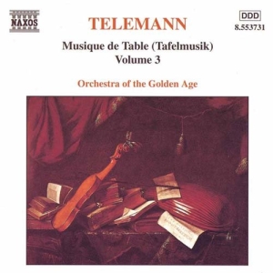 Telemann Georg Philipp - Tafelmusik Vol 3 ryhmässä Externt_Lager / Naxoslager @ Bengans Skivbutik AB (585891)