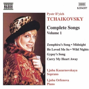 Tchaikovsky Pyotr - Complete Songs Vol 1 ryhmässä ME SUOSITTELEMME / Joululahjavinkki: CD @ Bengans Skivbutik AB (586070)