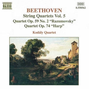 Beethoven Ludwig Van - String Quartets Vol 5 ryhmässä Externt_Lager / Naxoslager @ Bengans Skivbutik AB (586313)