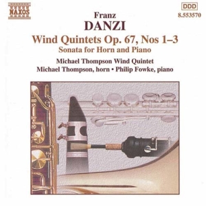 Danzi Franz - Wind Quintets Op 67 ryhmässä ME SUOSITTELEMME / Joululahjavinkki: CD @ Bengans Skivbutik AB (587173)