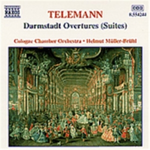 Telemann Georg Philipp - Darmstadt Overtures ryhmässä Externt_Lager / Naxoslager @ Bengans Skivbutik AB (587991)