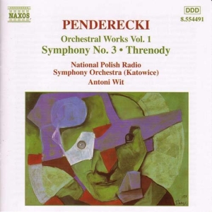 Penderecki Krzyszof - Orchestral Works Vol 1 ryhmässä Externt_Lager / Naxoslager @ Bengans Skivbutik AB (588236)