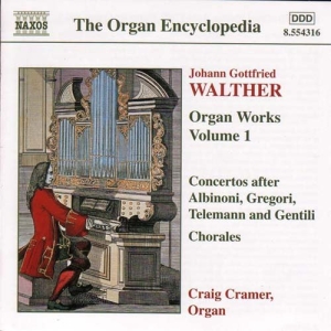 Walther Johann Gottfried - Organ Works Vol 1 ryhmässä CD @ Bengans Skivbutik AB (588504)