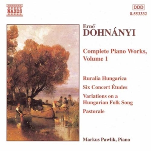 Dohnanyi Ernst - Complete Piano Works Vol 1 ryhmässä ME SUOSITTELEMME / Joululahjavinkki: CD @ Bengans Skivbutik AB (588509)