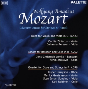 Mozart Wa - Chamber Music For Winds Vol2 ryhmässä ME SUOSITTELEMME / Joululahjavinkki: CD @ Bengans Skivbutik AB (588862)