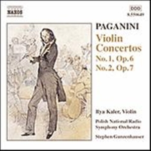 Paganini Nicolo - Violin Concertos 1 & 2 ryhmässä Externt_Lager / Naxoslager @ Bengans Skivbutik AB (588875)