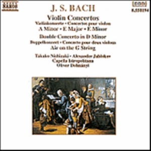 Bach Johann Sebastian - Violin Concertos ryhmässä ME SUOSITTELEMME / Joululahjavinkki: CD @ Bengans Skivbutik AB (589135)