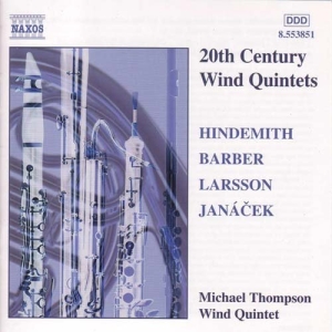 Various - 20Th Century Wind Quintets ryhmässä ME SUOSITTELEMME / Joululahjavinkki: CD @ Bengans Skivbutik AB (589167)