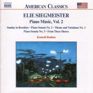 Siegmeister Elie - Piano Music Vol 2 ryhmässä ME SUOSITTELEMME / Joululahjavinkki: CD @ Bengans Skivbutik AB (589168)