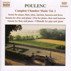 Poulenc Francis - Complete Chamber Music Vol 1 ryhmässä ME SUOSITTELEMME / Joululahjavinkki: CD @ Bengans Skivbutik AB (589169)