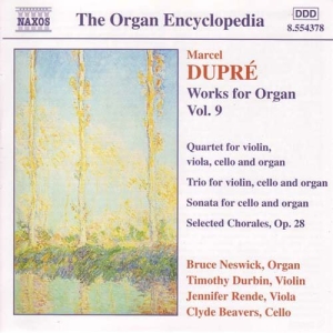 Dupre Marcel - Works For Organ Vol 9 ryhmässä ME SUOSITTELEMME / Joululahjavinkki: CD @ Bengans Skivbutik AB (589171)