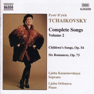 Tchaikovsky Pyotr - Complete Songs Vol 2 ryhmässä ME SUOSITTELEMME / Joululahjavinkki: CD @ Bengans Skivbutik AB (589618)