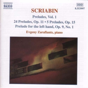 Scriabin Alexander - Preludes Vol 1 ryhmässä ME SUOSITTELEMME / Joululahjavinkki: CD @ Bengans Skivbutik AB (589624)