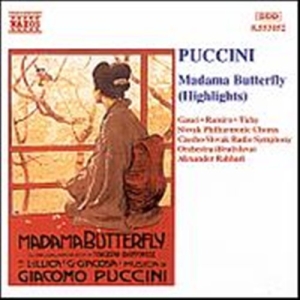 Puccini Giacomo - Madame Butterfly Hl ryhmässä Externt_Lager / Naxoslager @ Bengans Skivbutik AB (589648)