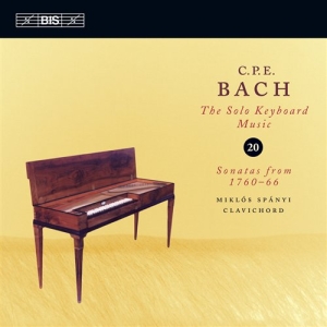 Cpe Bach - Solo Keyboard Works Vol 20 ryhmässä Externt_Lager / Naxoslager @ Bengans Skivbutik AB (590634)