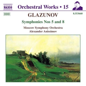 Glazunov Alexander - Symphonies 5 & 8 ryhmässä ME SUOSITTELEMME / Joululahjavinkki: CD @ Bengans Skivbutik AB (590951)