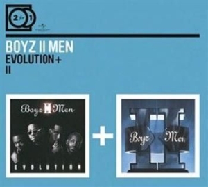 Boyz II Men - 2For1 Evolution/Ii ryhmässä CD / RNB, Disco & Soul @ Bengans Skivbutik AB (591046)