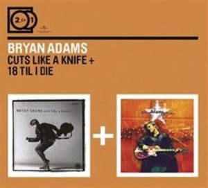 Bryan Adams - 2For1 18 Til I Die/Cuts Like A... ryhmässä Minishops / Bryan Adams @ Bengans Skivbutik AB (591056)