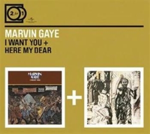 Marvin Gaye - 2For1 I Want You/Here My Dear ryhmässä CD / Pop @ Bengans Skivbutik AB (591096)