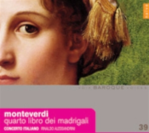 Monteverdi - Quarto Libro Dei Madrigali ryhmässä Externt_Lager / Naxoslager @ Bengans Skivbutik AB (591212)