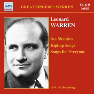 Leonard Warren - Sea Shanties ryhmässä Externt_Lager / Naxoslager @ Bengans Skivbutik AB (591979)