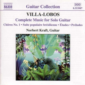 Villa Lobos Heitor - Complete Music Solo Guitar ryhmässä ME SUOSITTELEMME / Joululahjavinkki: CD @ Bengans Skivbutik AB (592542)