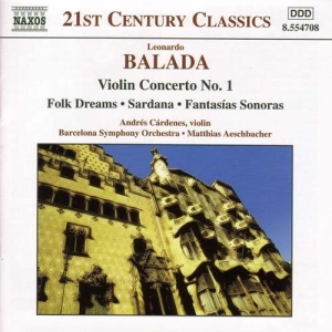 Balada Leonardo - Violin Concerto 1 ryhmässä Externt_Lager / Naxoslager @ Bengans Skivbutik AB (592551)