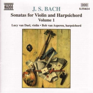 Bach Johann Sebastian - Sonatas For Violin & Harpsicho ryhmässä Externt_Lager / Naxoslager @ Bengans Skivbutik AB (592552)