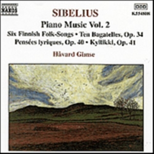 Sibelius Jean - Piano Music Vol 2 ryhmässä Externt_Lager / Naxoslager @ Bengans Skivbutik AB (592842)