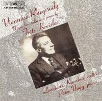 Kreisler Fritz - Viennese Rhapsody ryhmässä ME SUOSITTELEMME / Joululahjavinkki: CD @ Bengans Skivbutik AB (593024)