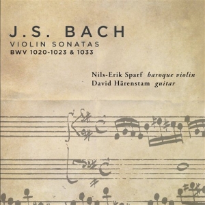 Nils-Erik Sparf/ David Härenstam - Bach: Violinsonater ryhmässä Externt_Lager / Naxoslager @ Bengans Skivbutik AB (593248)