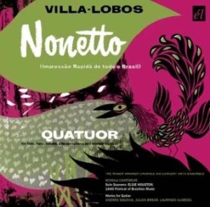 Villa-Lobos Heitor - Nonetto ryhmässä CD / Elektroniskt @ Bengans Skivbutik AB (593406)