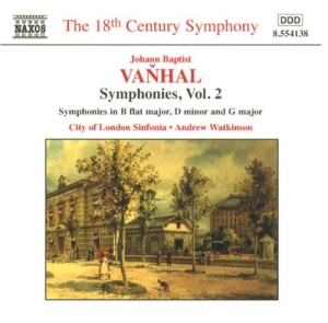 Vanhal Johann Baptist - Symphonies Vol 2 ryhmässä Externt_Lager / Naxoslager @ Bengans Skivbutik AB (593768)