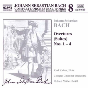 Bach Johann Sebastian - Orchestral Suites 1 -4 ryhmässä Externt_Lager / Naxoslager @ Bengans Skivbutik AB (593781)