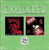 Exploited - Let's Start A War/Live And Loud!! ryhmässä Minishops / The Exploited @ Bengans Skivbutik AB (593808)