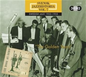 Various Artists - Svensk Jazzhistoria Vol 7 1952-55 ryhmässä CD / Övrigt @ Bengans Skivbutik AB (594802)